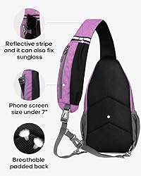 WATERFLY Small Hiking Sling Bag: Crossbody Sling
