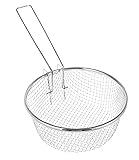 Round Stainless Mesh Basket - 7 Inch - French Fryer