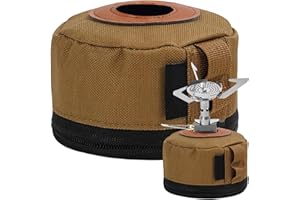 Fuel Canister Cover, 4.5x3 Polyester Canister Storage Cover for Travel Accessories BBQ Picnic Hiking &1