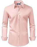 Alimens & Gentle Men's Dress Shirt Regular Fit
