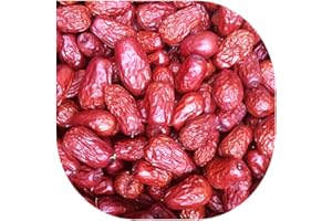POWERNUTRI 1 Pound (16 oz) Dried Jujube Dates, Chinese Red Dates,Hand Selected