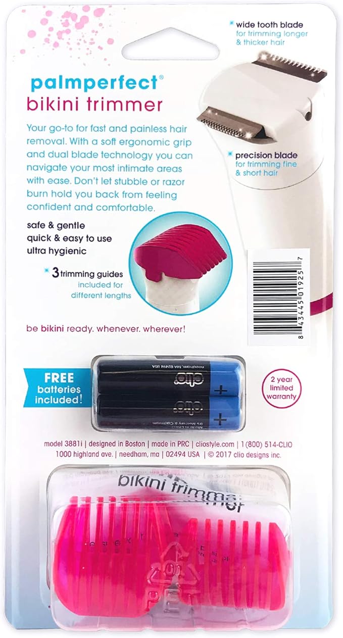 clio eyebrow trimmer