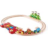 hape caterpillar train set