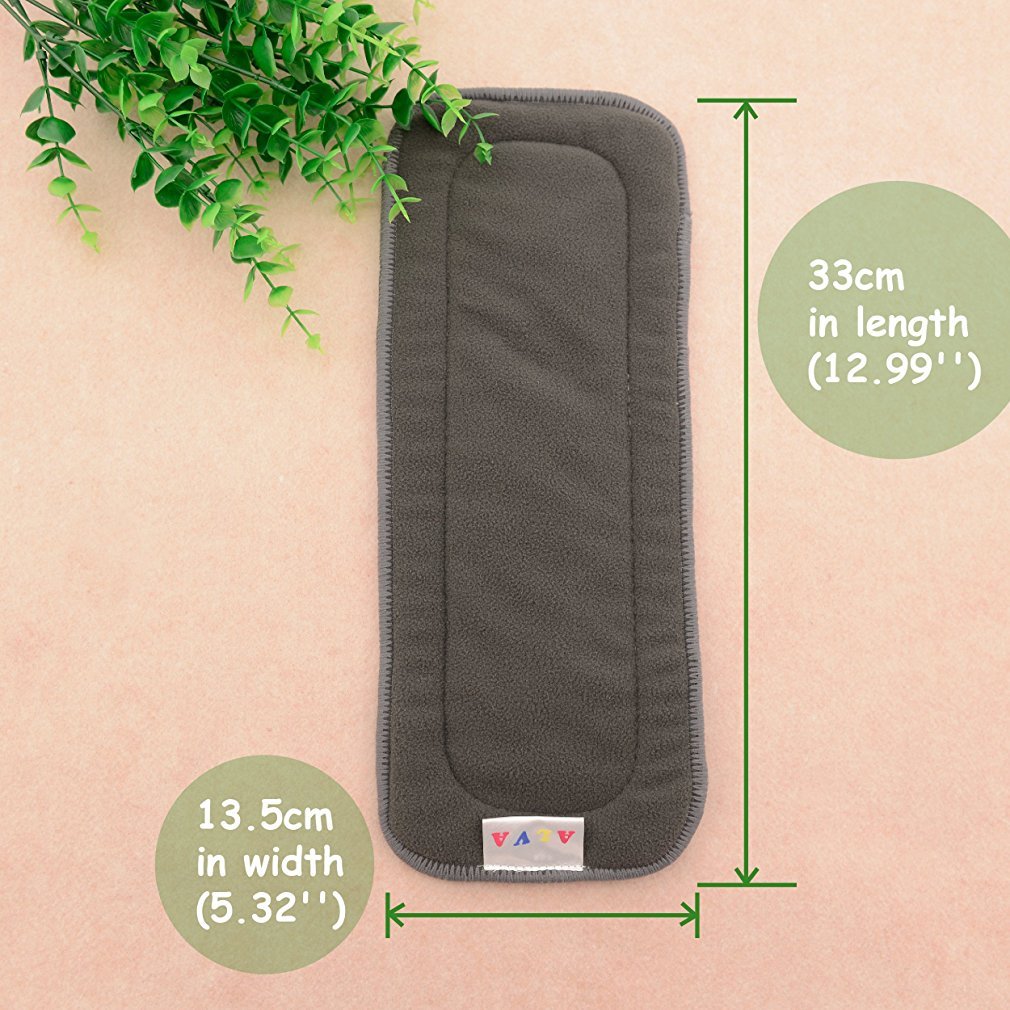 alvababy charcoal bamboo inserts