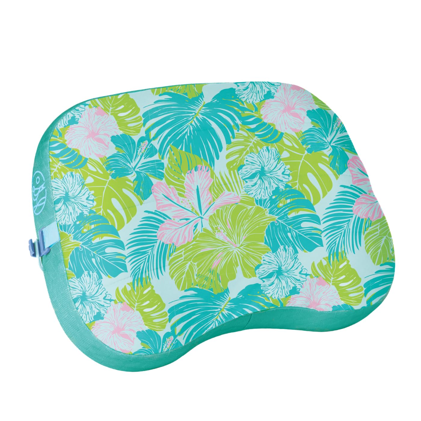 Ballast Beach Pillow – Comfy, Durable & Compact, Stays Put on Windy Beaches with Patented Sand Pouch, Inflatable Pillow for Beaches, Pools, Camping, Festivals and Travel (Tropical Floral) Image