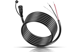 720110-1 PC13 Power Cable for Humminbird APEX, XPLORE Fishfinder, MEGA Live Imaging and MEGA Live Imaging TargetLock （10 feet