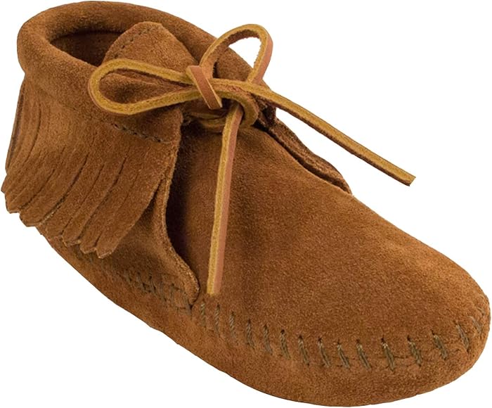 minnetonka classic fringe softsole boot