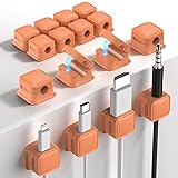 16 Pack Magnetic Cord Organizer, Easy Secure