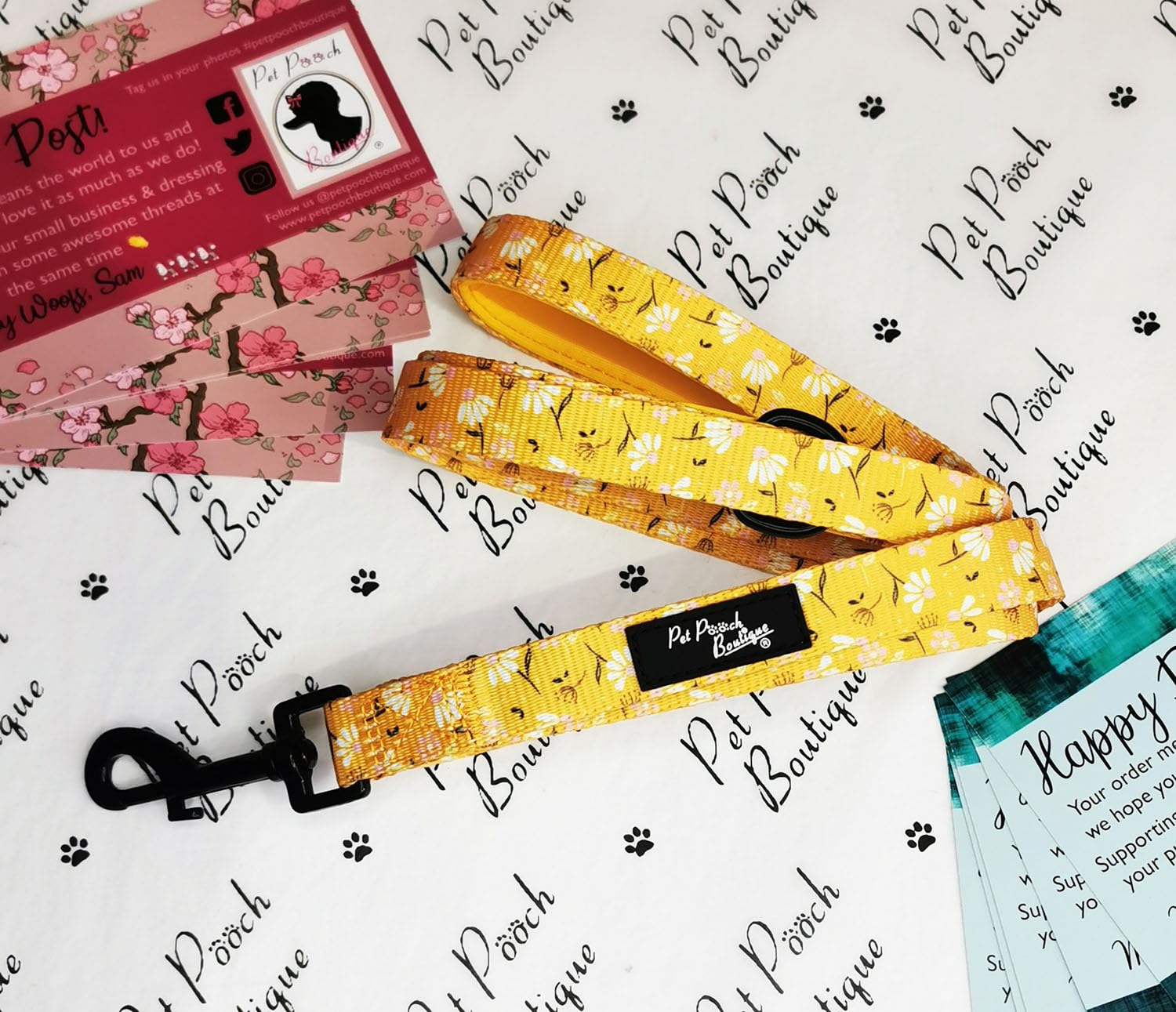 Sunshine Daisy Dog Lead