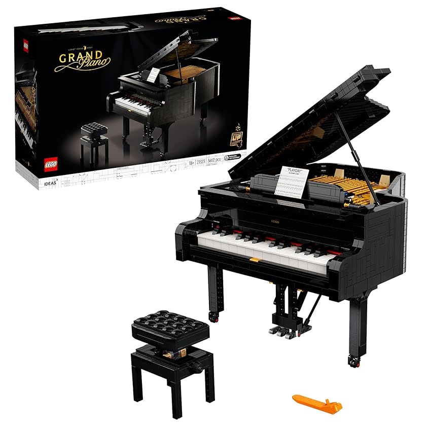 LEGO Ideas Pianoforte a Coda, Set per Adulti