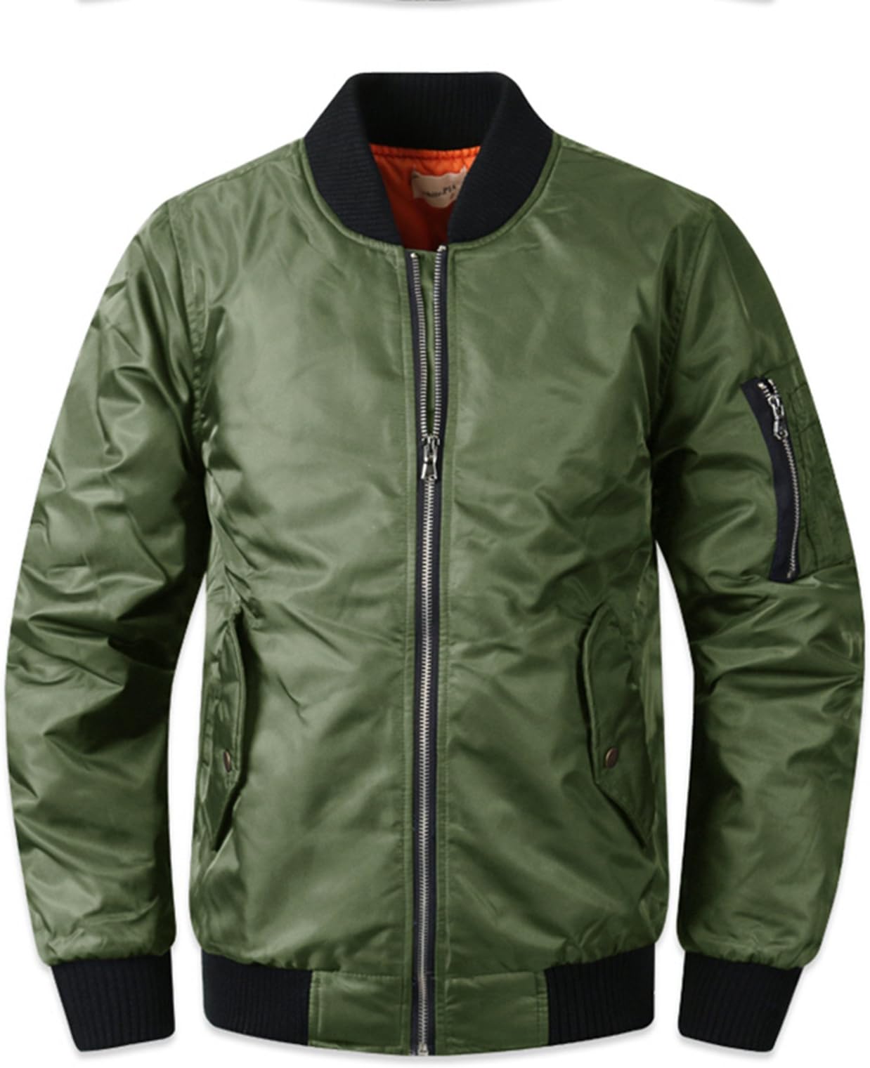 Mens Premium Basic Zip Basic Piolt Air force Jacket Jumper