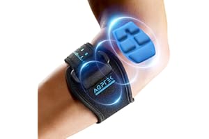 AGPTEK 3D Air Cushion Elbow Brace for Tendonitis and Tennis Elbow Pain Relief, Golfers Elbow Support Strap Counterforce Arm B