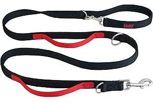 Halti Control Leash - Multifunctional Double-Ended Dog Leash with 2 Handles. Ideal for Anti-Pulling Dog Training. Lightweight