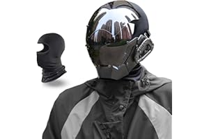 Punk Mask Cosplay for Men, Cosplay Halloween Punk Mask