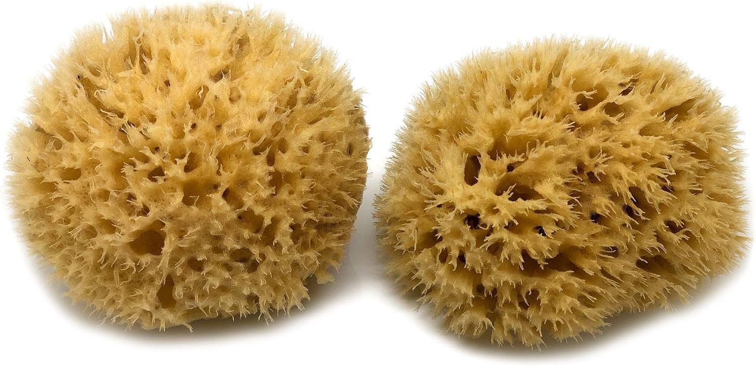 Skin Unique Natural Baby Sponge, Unbleached Mediterranean Sea Honeycomb for Babies and Children, 100% Natural, Organic