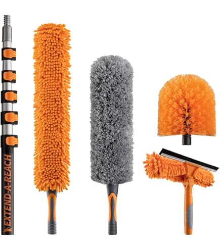 Plumeau Télescopique, Kit De Dépoussiérage Haute Portée De De