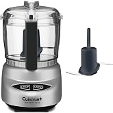 Cuisinart Mini Food Processor, Reversible Blade, 3-Cup Capacity | Mini electric food chopper chops herbs, vegetables &amp; cheese, dishwasher-safe work bowl &amp; lid, DLC-2ABC