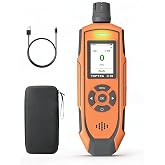 TOPTES CT-913 Portable Carbon Monoxide Detector, Rechargeable CO Detector with Upgraded Sensor, TFT Color Display with Triple Alarms, 0-1000PPM for Camping, Travel, Industrial &amp; Professional Use
