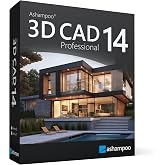 3D CAD 14 PRO &ndash; Software for professional 3D and 2D building and house design, including electrical planning for Windows 11, 10
