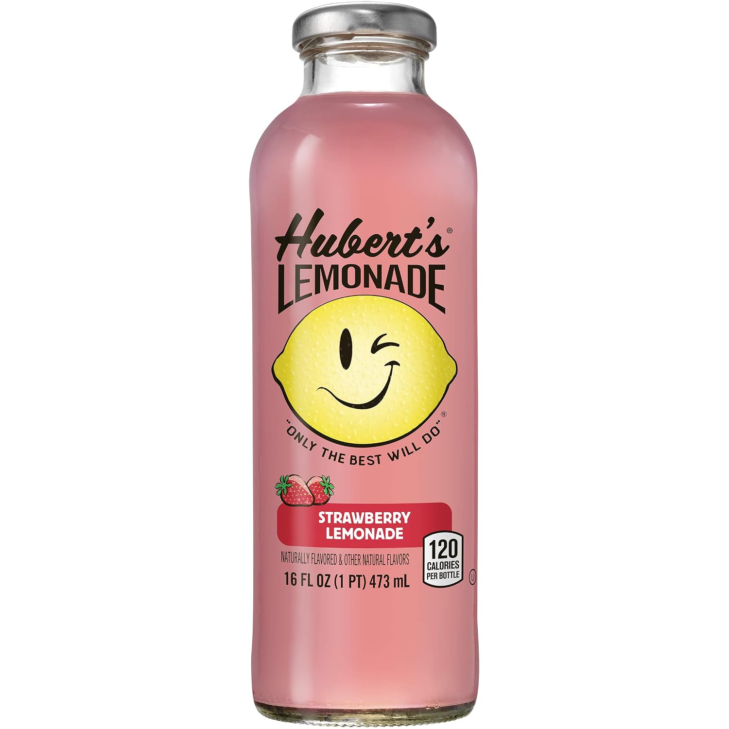 Hubert's strawberry lemonade glass 16floz #2 (049000070354)