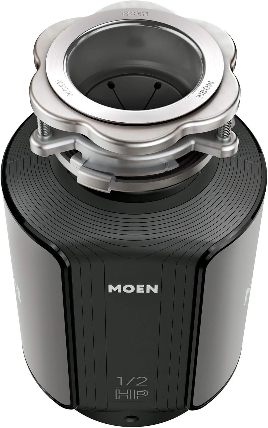 Moen GX50C Prep Series 1/2 HP Continuous Feed Garbage Disposal with Sound Reduction, Power Cord Included - - 