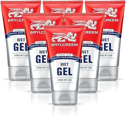 mens hair gel wet look