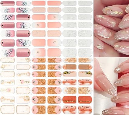 Amazon Naildoki ネイルシール 手用 6枚 3d立体感 損傷のないジェルネイルシール 貼るだけ 手の爪 可愛い人気 ネイルステッカー 女性おしゃれな 上級 ネイルラップ Naildoki シール ステッカー 通販