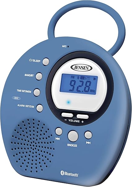 jensen bluetooth shower radio