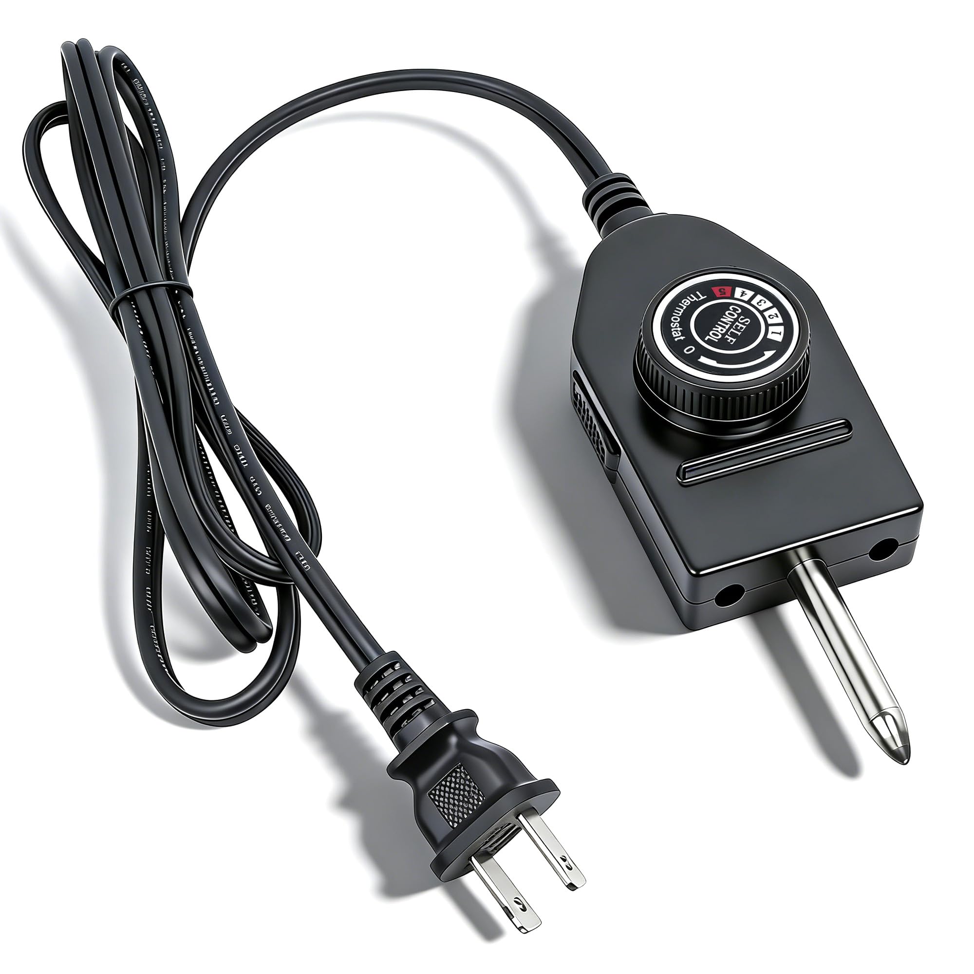 Photo 1 of 06900 Probe Temperature Control Thermostat Cord | Compatible with Presto Multiple Models Skillets/Griddles/Grills/Frypans?400°F Range, Griddle Replacemnet Parts