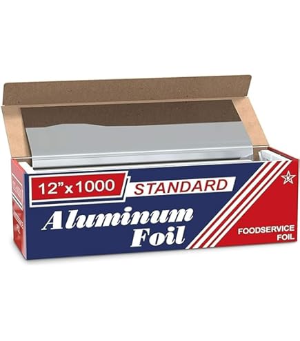 Amazon.com: Ox Plastics Standard Premium Aluminum Foil | 12”x1000