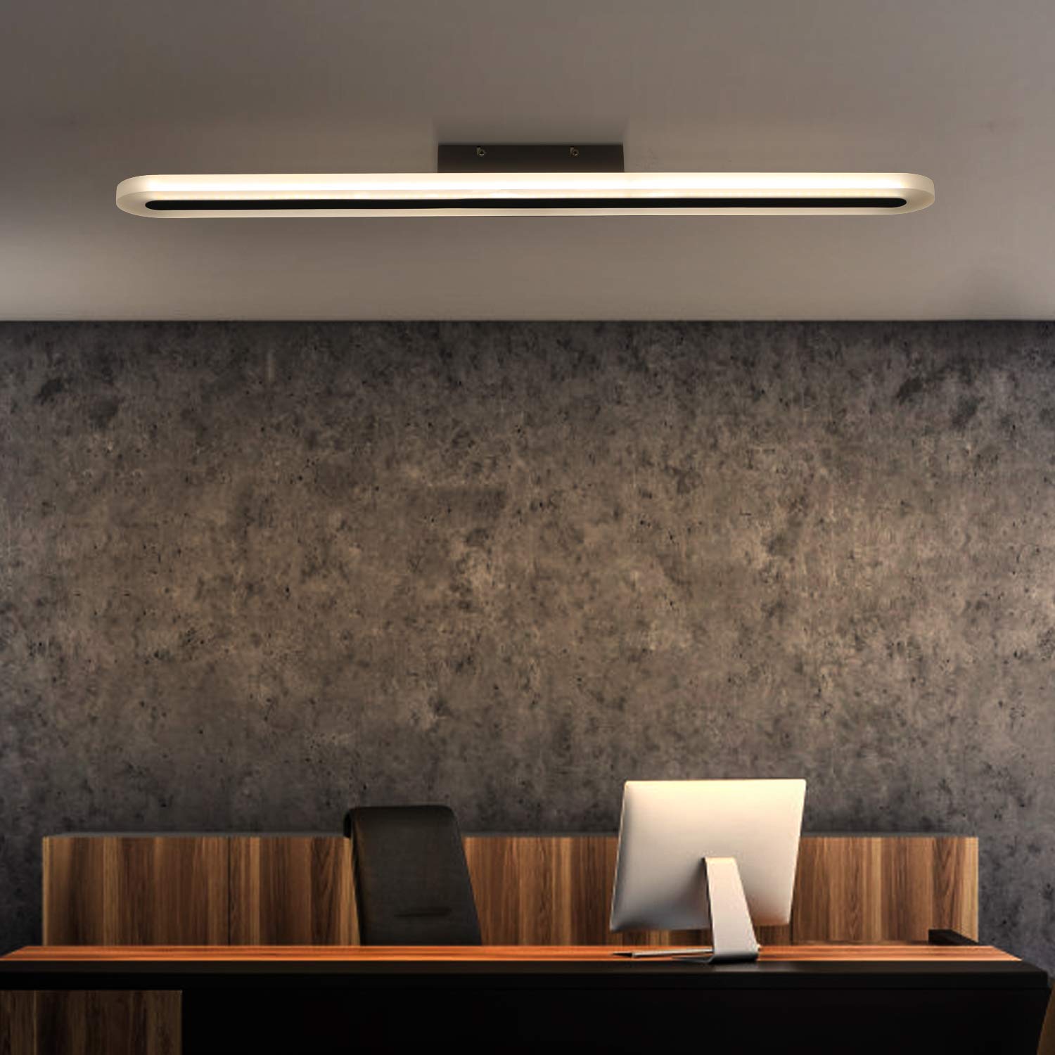 ZMH LED Deckenleuchte Panel 35W Deckenlampe Dimmbar Bürodeckenleuchte