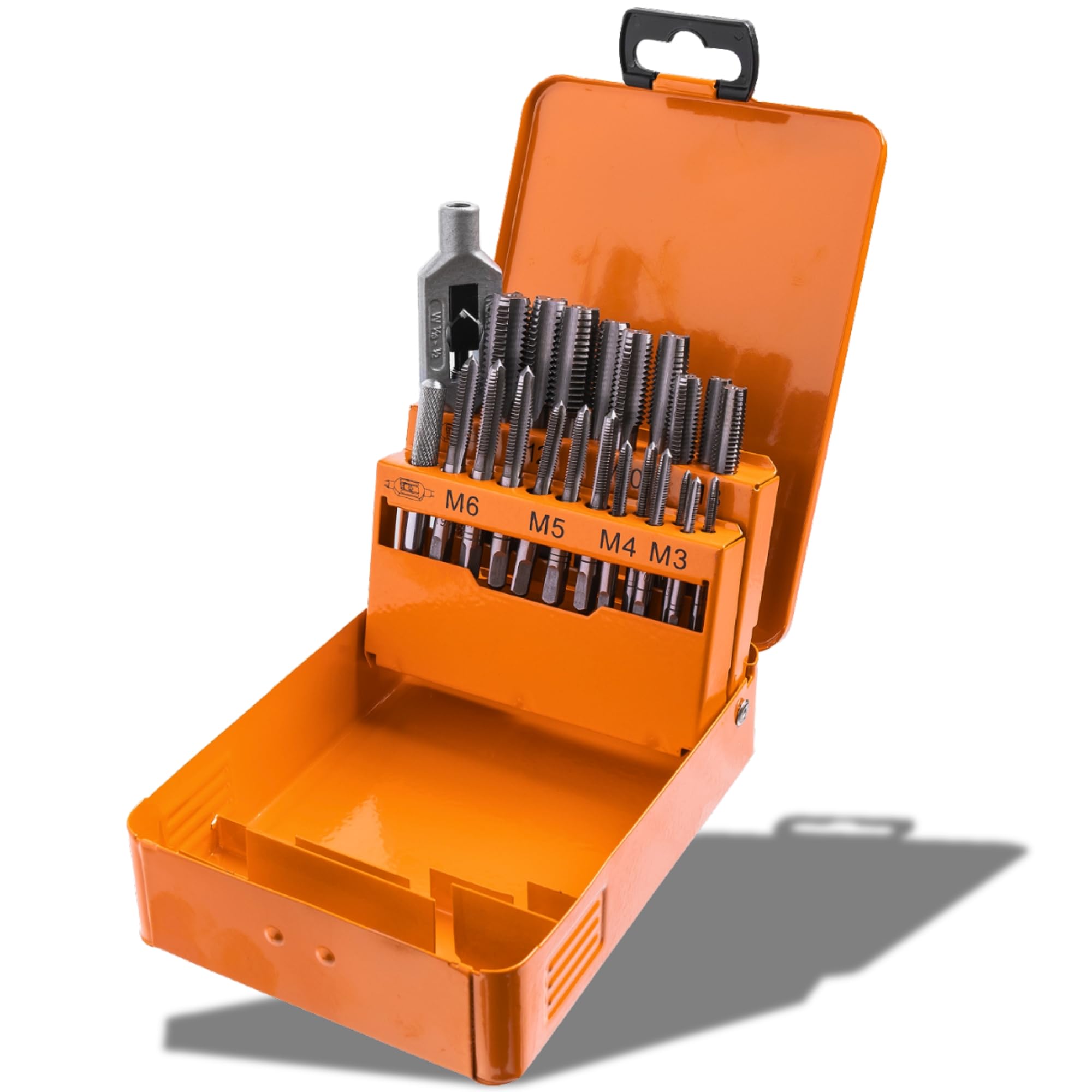 /Die Set M3-M12 Tap and Die Thread Cutting Set Box Hand