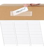 12-Pack Fiberglass Bin Label Inserts – White/Red Kanban, Fits Large AkroBins (30230, 30234, 30235, 30239, 30240, 30250, 30255, 30348, 30358)