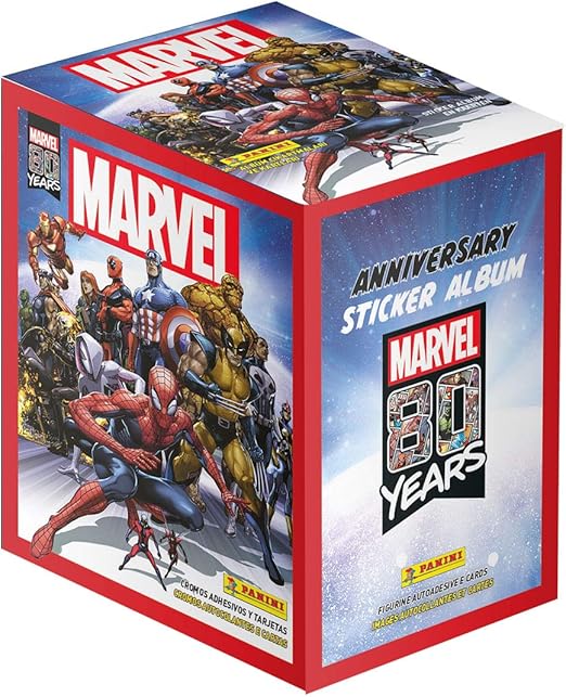 Panini Store MVLSTP Marvel 80 Years Sticker Collection Packets (x50
