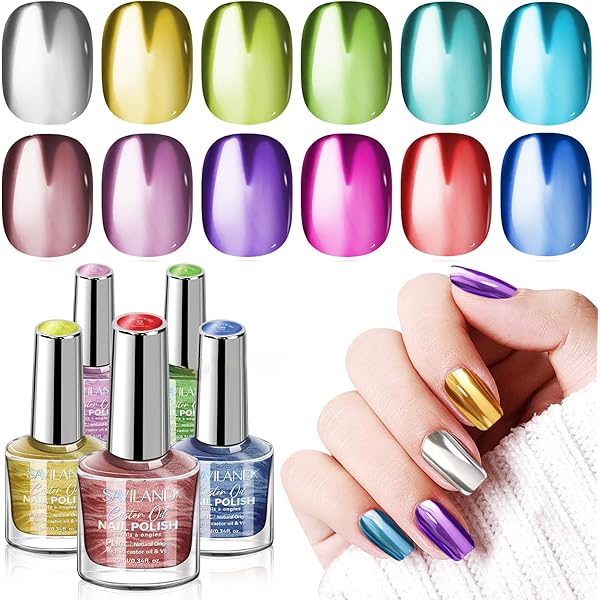 Amazon.com : Kleancolor Nail Polish - Awesome Metallic Full
