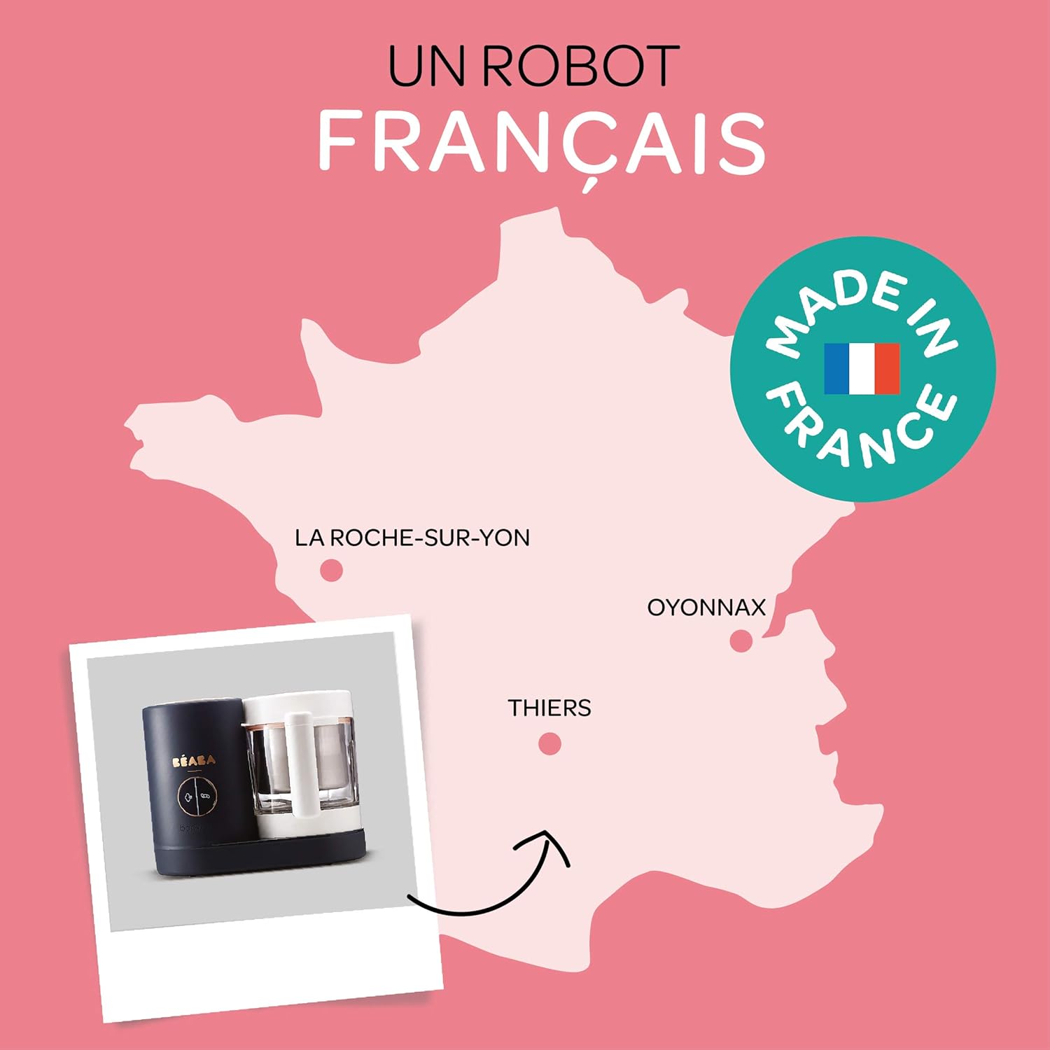Grey White Babycook Neo Beaba Robot Cuiseur Mixeur Bebe Pieces De Rechange Pour Robots Cuisine Maison Helpacreche Co Za
