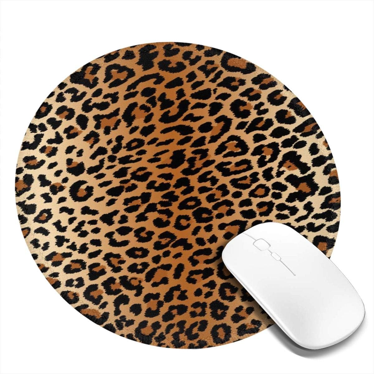Leopard Print Mouse Mat for Desktops, Computer and Laptops