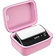 BOVKE Carrying Case for OMRON Evolv Bluetooth Wireless Upper Arm Blood Pressure Monitor, BP7000 One-Piece Design Portable OMRON BP Monitor Storage Bag, Pink