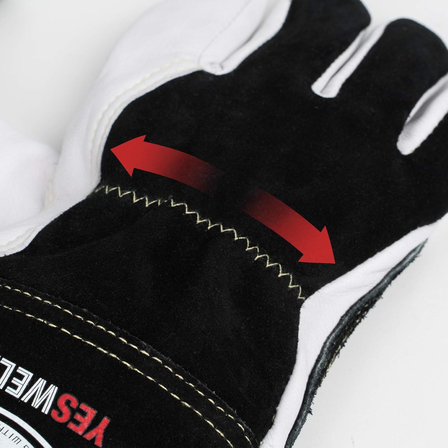 YESWELDER Premium Goatskin TIG Welding Gloves | Top Grain Leather | High Dexterity | True - Fit-Large: Home Improvement