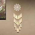 Artilady Macrame Dream Catchers – Handmade Boho Wall Hanging With Tassel & Feather, 8” Diameter, 22” Long