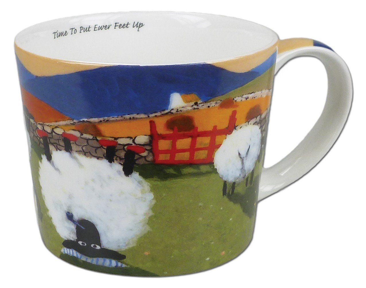 Thomas Joseph - Coffee Mug - Time To Put Ewer Feet Up