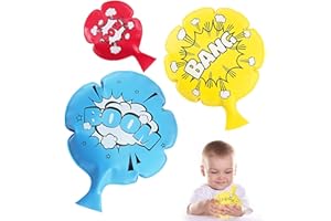 RECHIATO 3pcs Whoopee Cushion, 4" 7" 8" Whoopee Cushion Toys,Whoopee Cushions for Kids, Prank Kit for Kids and Adults