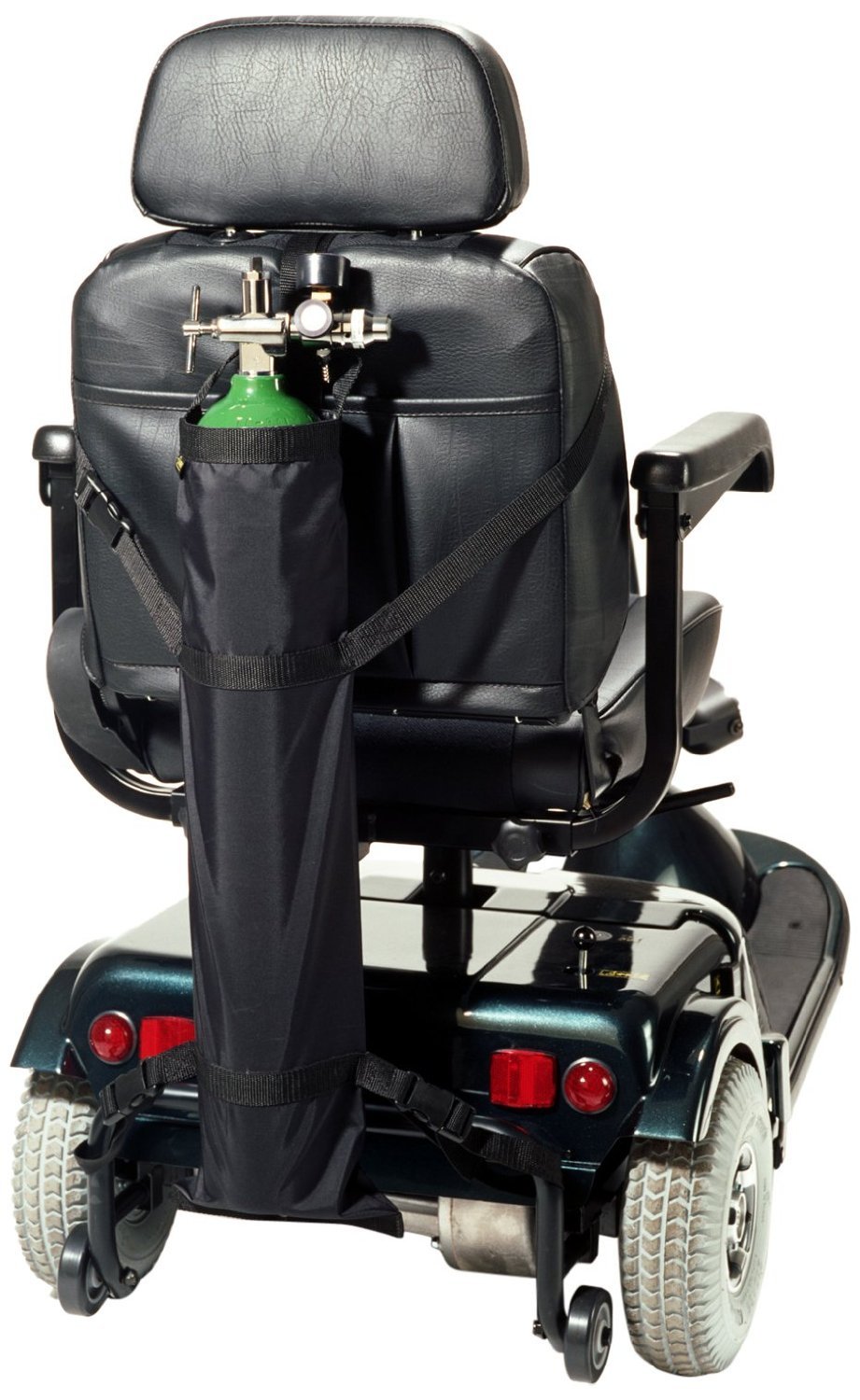 Secure Oxygen Tank Holder for Power Scooter Wheelchair