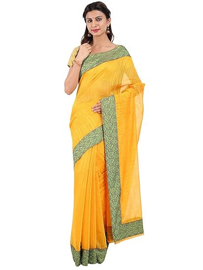 Chanderi cotton with blouse piece Saree