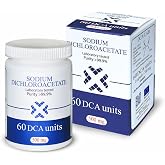 DCA - Sodium Dichloroacetate 500mg, 60 Units, Purity >99.9%, Made in Europe, by DCA-LAB, Certificate of Analysis Included, Tested in a Certified Laboratory, Buy Directly from Manufacturer