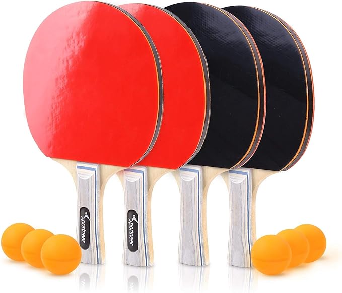 Combien De Set Au Ping Pong Sportneer Filet de Tennis de Table Raquette, Set de ping-Pong de ping