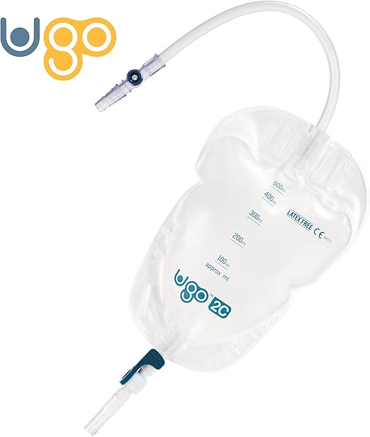 Ugo Leg Bags Urine Drainage Bags/Catheter Leg Bags, T Tap or Lever