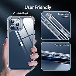 ESR for iPhone 12 Pro Max Case, Military-Grade