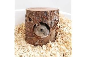 TANOMA Habitat House Hideout for Hamster Mice, Gerbils Mouse and Other Small Size Animal Pets