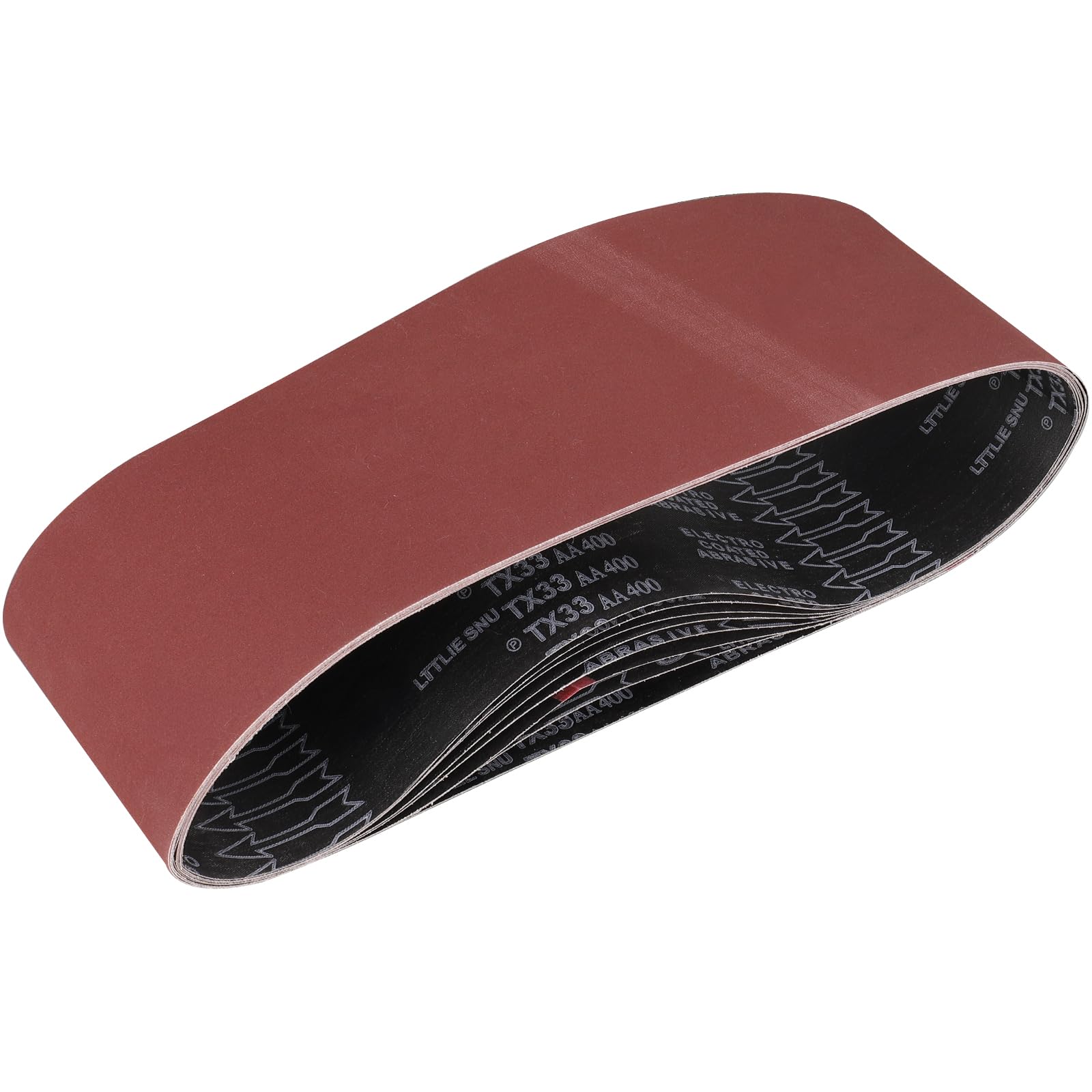 STEBRUAM Sanding Belt 150 x 1220 mm,8PCS 400 Grit